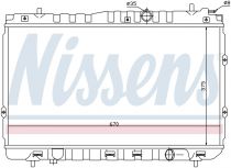 NISSENS 66680 Hűtőradiátor KIA CERATO / SPECTRA II