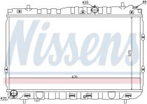 NISSENS 66681 Hűtőradiátor KIA CERATO / SPECTRA II