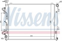 NISSENS 66685 Hűtőradiátor KIA CARENS II