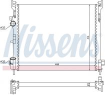 NISSENS 67246 Hűtőradiátor RENAULT CLIO II / CLIO SYMBOL / KANGOO I / THALIA I