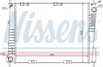 NISSENS 67283 Hűtőradiátor RENAULT CLIO III / MODUS