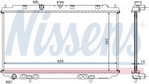 NISSENS 67350A Hűtőradiátor NISSAN ALMERA