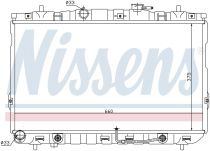 NISSENS 67493 Hűtőradiátor HYUNDAI ELANTRA