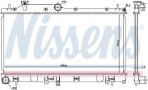 NISSENS 67724 Hűtőradiátor SUBARU IMPREZA