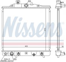NISSENS 68094 Hűtőradiátor HONDA LIFE IV