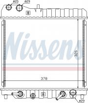 NISSENS 68111 Hűtőradiátor HONDA FIT / JAZZ