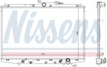 NISSENS 681385 Hűtőradiátor HONDA ODYSSEY II / SHUTTLE II