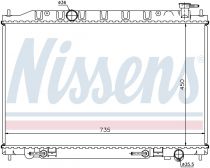 NISSENS 68712 Hűtőradiátor NISSAN MURANO