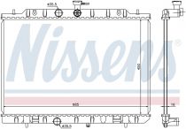 NISSENS 68724 Hűtőradiátor NISSAN X-TRAIL