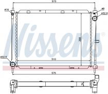 NISSENS 68729 Hűtőradiátor NISSAN MICRA / NOTE