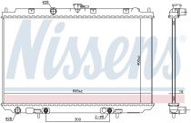 NISSENS 68732 Hűtőradiátor NISSAN ALMERA TINO