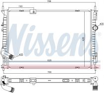 NISSENS 68733 Hűtőradiátor NISSAN QASHQAI