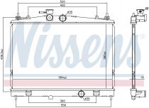 NISSENS 68735 Hűtőradiátor NISSAN JUKE