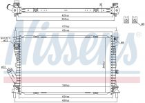 NISSENS 69223 Hűtőradiátor FORD FIESTA V / FUSION