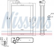 NISSENS 70231 Hőcserélő AUDI A4 / A4 ALLROAD / A5 / Q5 / RS4 / RS5 / S4 / S5 / SQ5