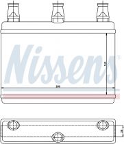 NISSENS 70522 Hőcserélő BMW 5 / 6