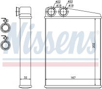 NISSENS 72046 Hőcserélő MERCEDES GL-osztu00e1ly / ML-osztu00e1ly / R-osztu00e1ly