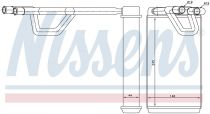 NISSENS 72209 Hőcserélő NISSAN ARMADA / MURANO / NAVARA II / PATHFINDER III / TITAN