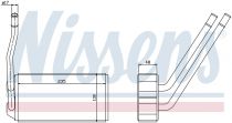 NISSENS 73000 Hőcserélő LAND ROVER FREELANDER I