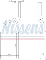 NISSENS 73457 Hőcserélő TOYOTA HI-ACE