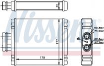 NISSENS 73654 Hőcserélő SKODA FABIA I / FABIA II / PRAKTIK / ROOMSTER