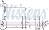 NISSENS 73977 Hőcserélő VOLKSWAGEN TRANSPORTER T4
