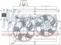 NISSENS 85215 Hűtőventillátor FORD FOCUS 1