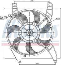 NISSENS 85363 Hűtőventillátor HYUNDAI MATRIX
