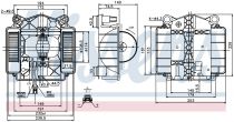 NISSENS 87110 Utastér ventillátor MERCEDES CL-osztu00e1ly / S-osztu00e1ly