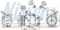 NISSENS 890243 Klímakompresszor HYUNDAI ELANTRA / i30