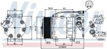 NISSENS 89035 Klímakompresszor