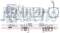 NISSENS 890369 Klímakompresszor