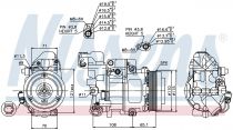 NISSENS 89051 Klímakompresszor MERCEDES A-osztu00e1ly / VANEO