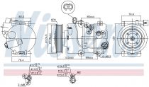 NISSENS 890644 Klímakompresszor