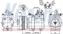 NISSENS 89270 Klímakompresszor