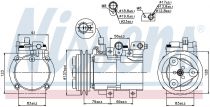 NISSENS 89282 Klímakompresszor HYUNDAI H-200 / H1