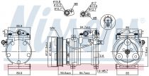 NISSENS 89294 Klímakompresszor