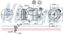 NISSENS 89394 Klímakompresszor