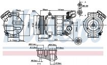 NISSENS 89420 Klímakompresszor