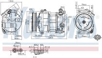 NISSENS 89584 Klímakompresszor
