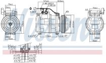 NISSENS 89699 Klímakompresszor RENAULT MASCOTT