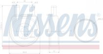 NISSENS 90704 Olajhűtő RENAULT CLIO I / KANGOO I / MEGANE 1 / R 19 / SCENIC I