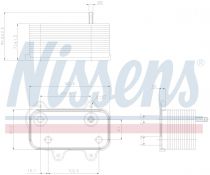NISSENS 90753 Olajhűtő PORSCHE BOXSTER / CAYMAN