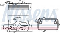 NISSENS 90782 Olajhűtő AUDI A6 / A8 / RS6 / S6 / S8