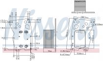 NISSENS 90907 Olajhűtő BMW 3 / 3 GT / 4 / 5 / 5 GT / 6 / 7 / X3 / X4 / X5 / X6