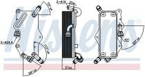 NISSENS 90942 Olajhűtő AUDI A6 / A7 / S6 / S7