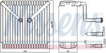 NISSENS 92015 Elpárologtató FORD CONTOUR / COUGAR / MONDEO MK1 / MONDEO MK2 / MONDEO MK3