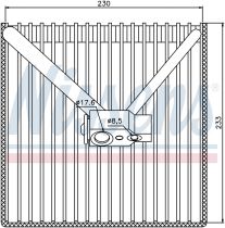 NISSENS 92250 Elpárologtató OPEL MERIVA A