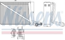 NISSENS 92272 Elpárologtató VOLKSWAGEN PASSAT B5 / PASSAT B5.5