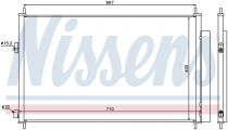NISSENS 940021 Klímahűtő TOYOTA PREVIA / ESTIMA / TARAGO / RAV 4 III